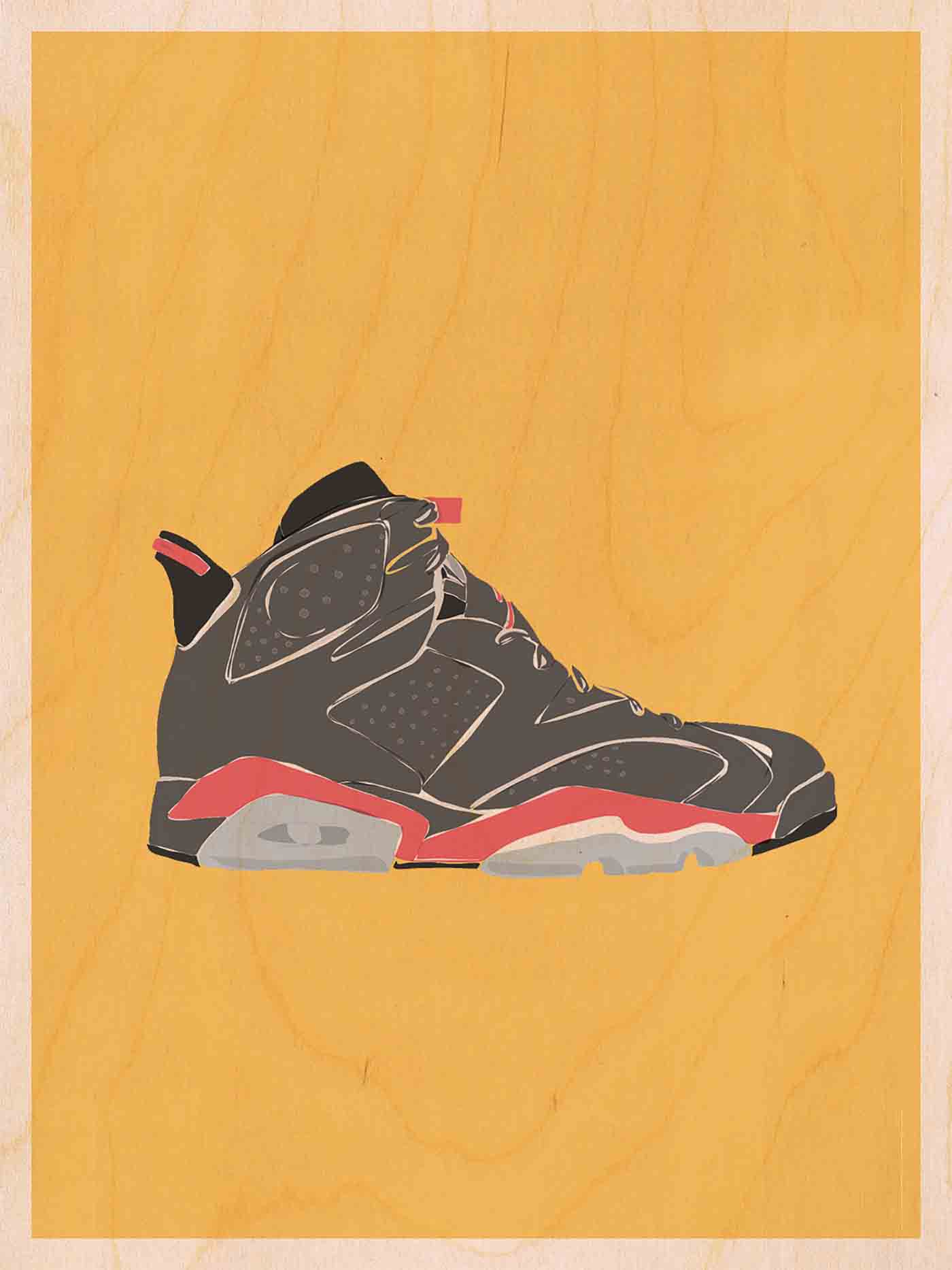 jordan 6 infrared wallpaper